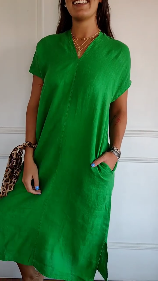 Kassandra | Casual Linen Dress