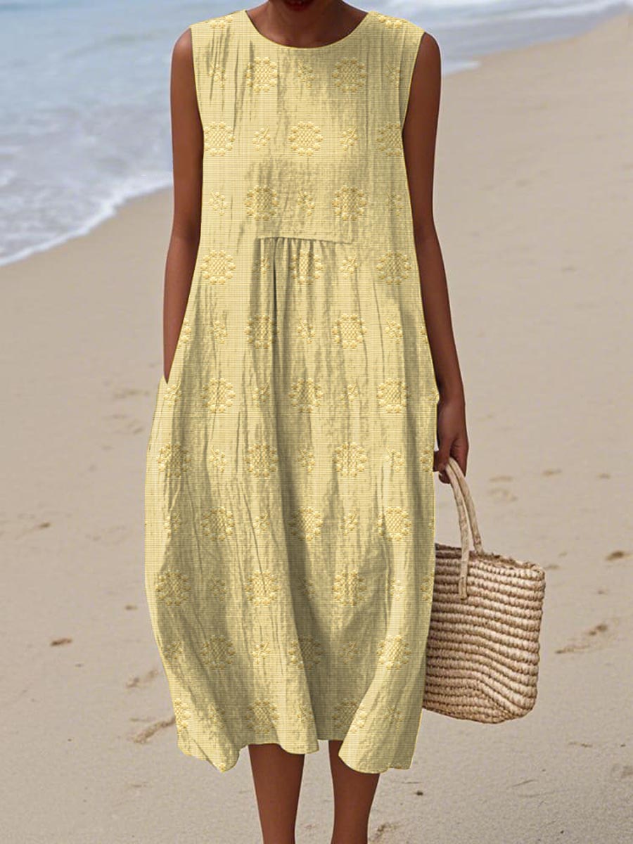 Aurora | Printed Long Dress