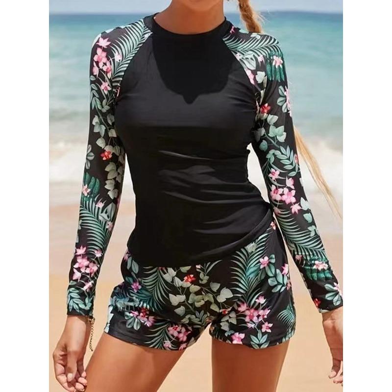 Noa | Long-Sleeve Two-Piece Surfing Swimsuit