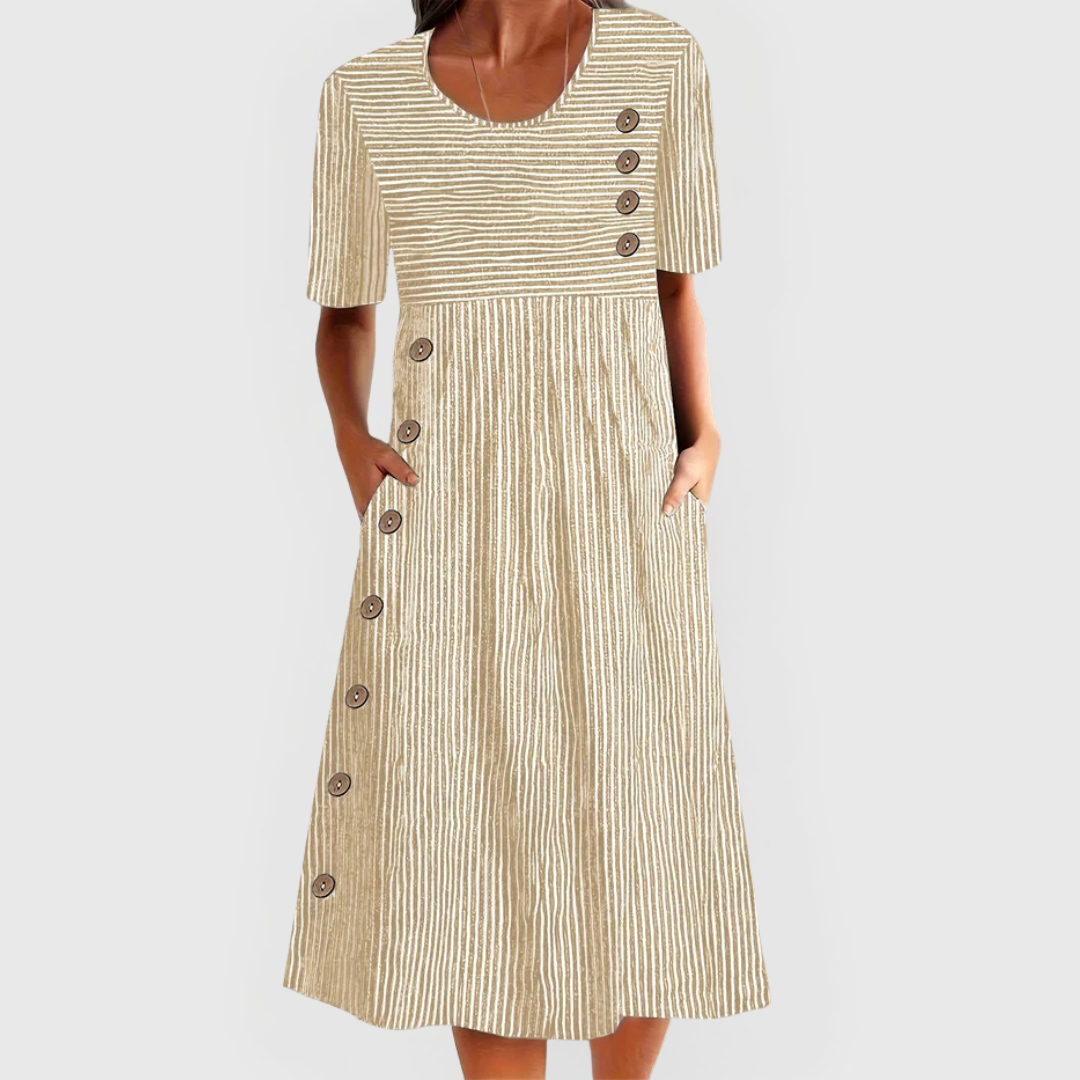 Elsa | Striped Summer Dress