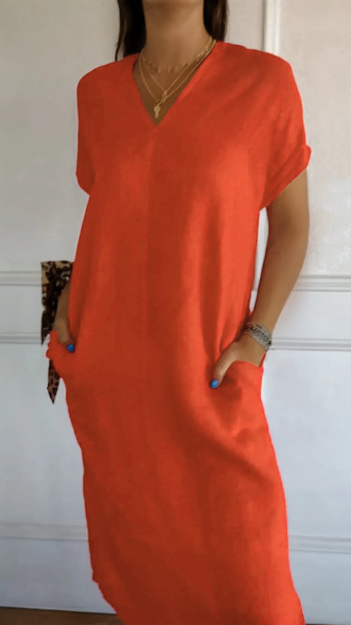 Kassandra | Casual Linen Dress