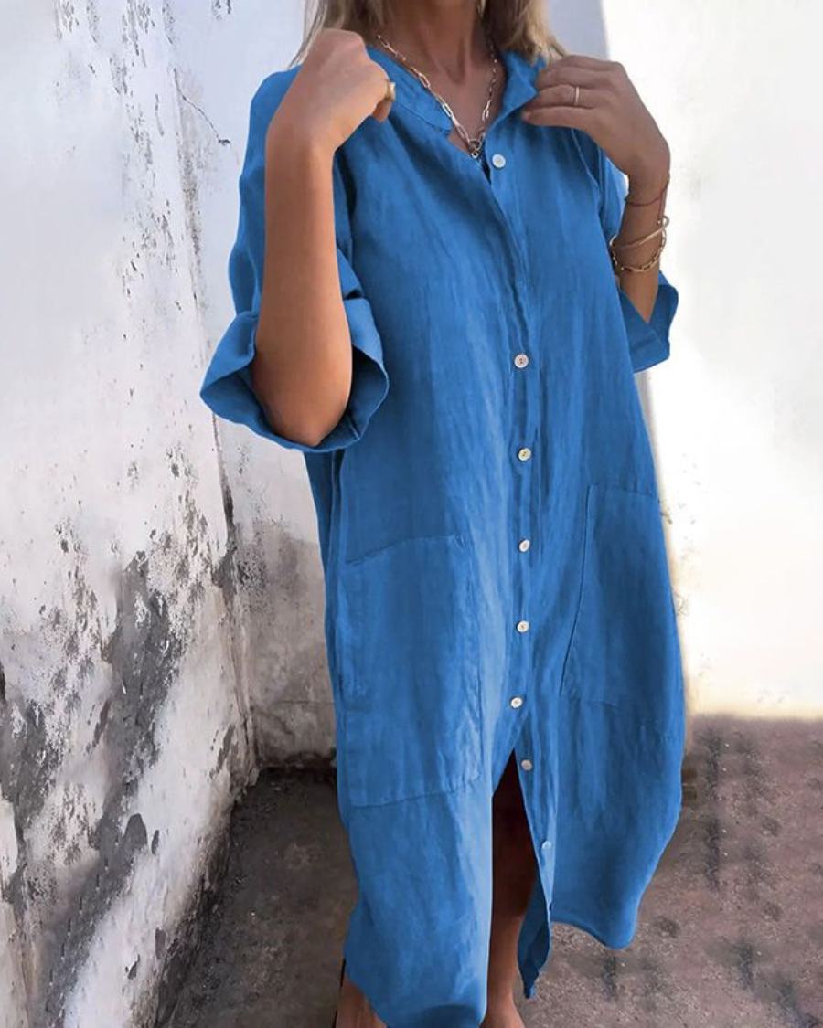 Layla | Bohemian Shirt Dress