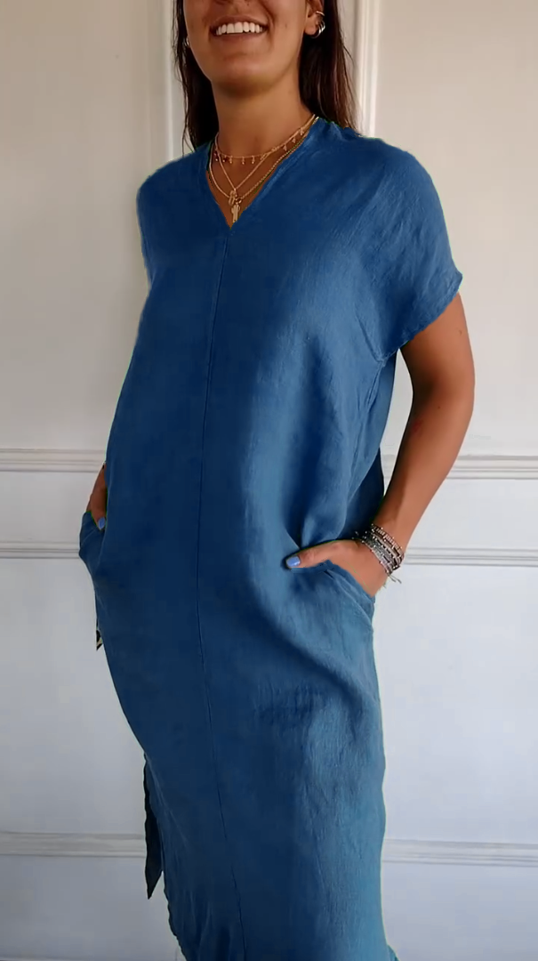 Kassandra | Casual Linen Dress