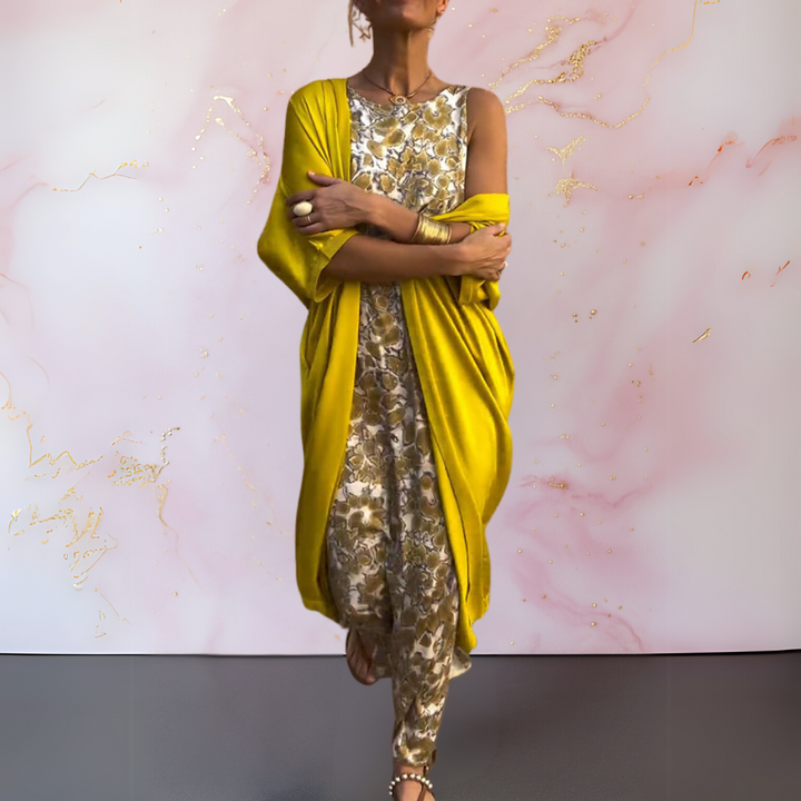 Seraphina | Elegant Dress with Cardigan