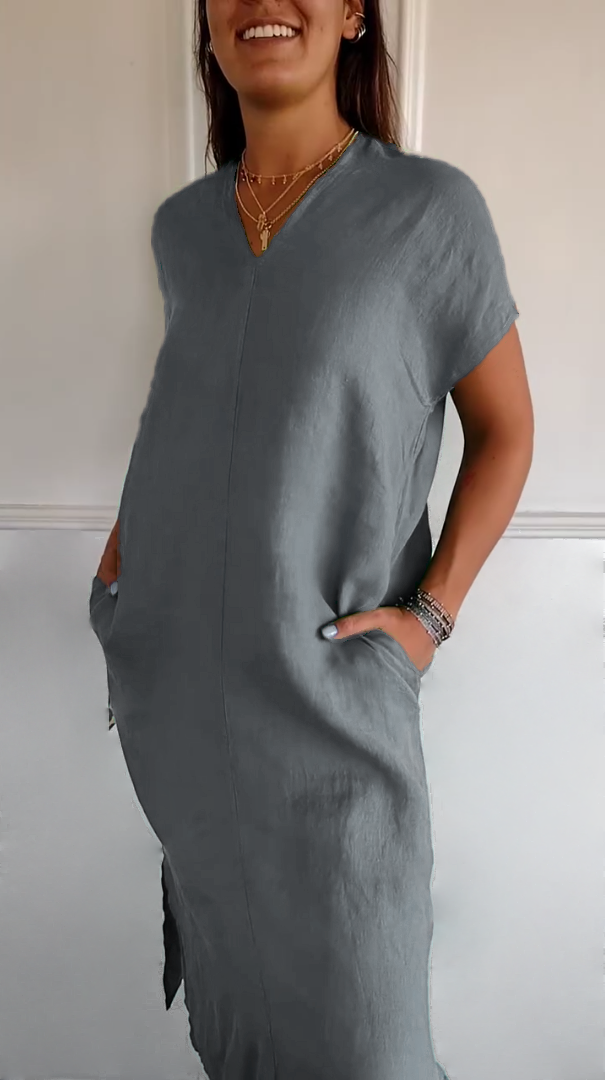 Kassandra | Casual Linen Dress