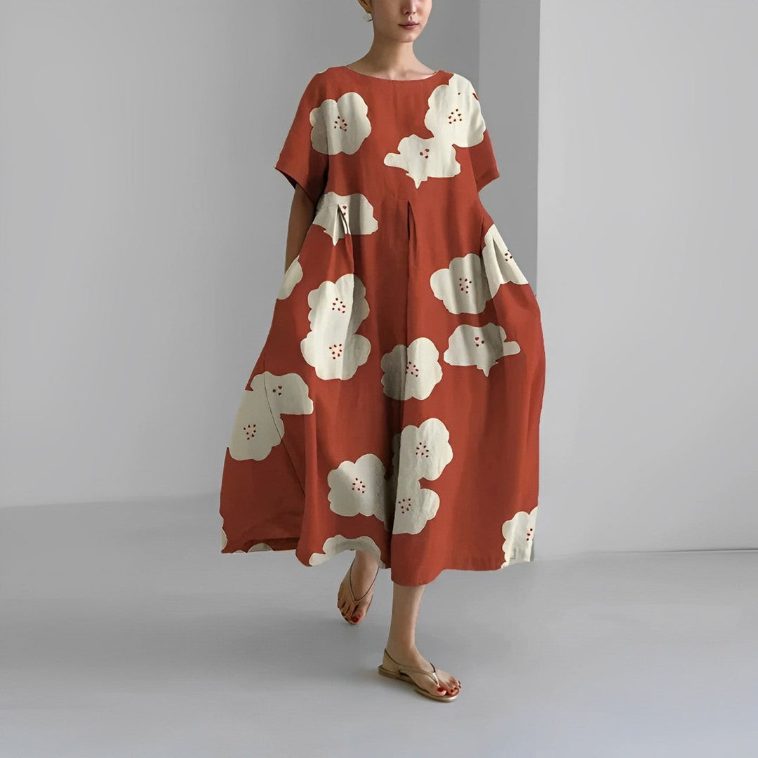 Daisy | Retro Big Swing Loose Maxi Dress