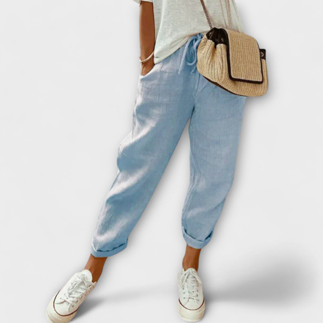 Luxe | Elegant Linen Trousers