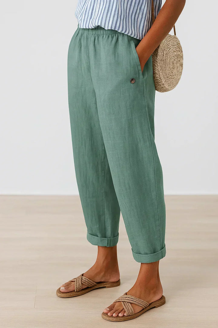Piper | Stylish Linen Cotton Trousers