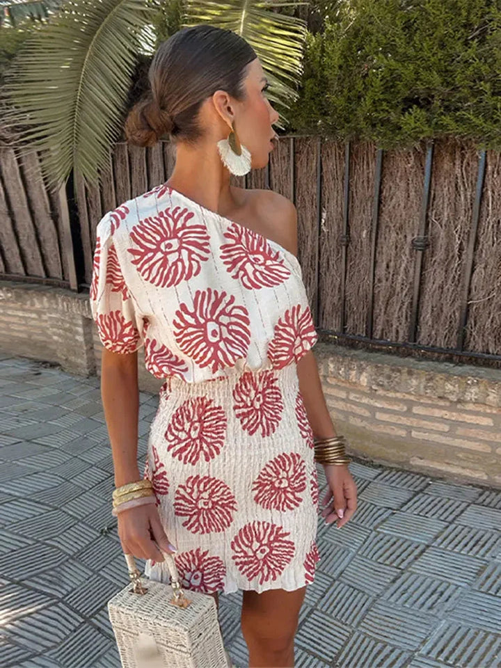 Lily | Off-Shoulder Midi Dress