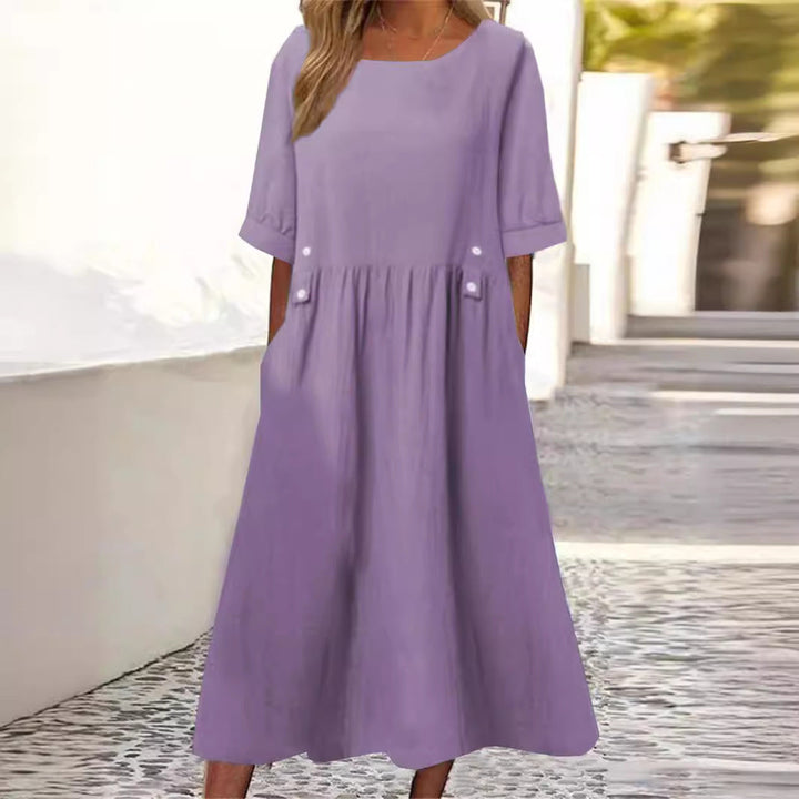 Mina | A-Line Midi Dress