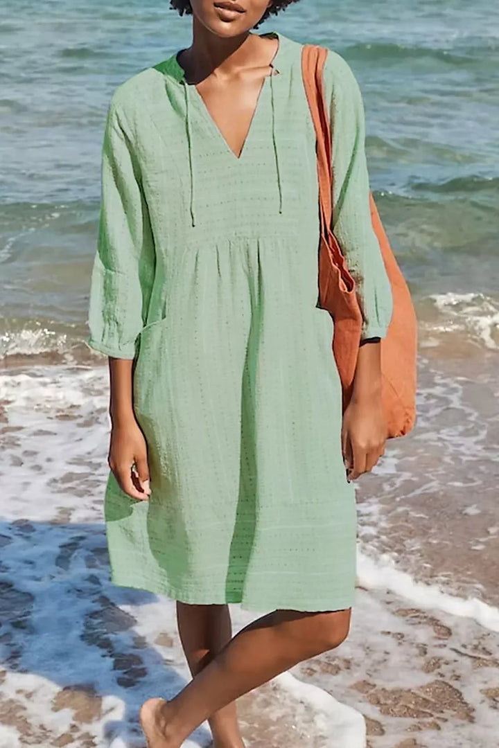 Hailey | Elegant Linen Dress