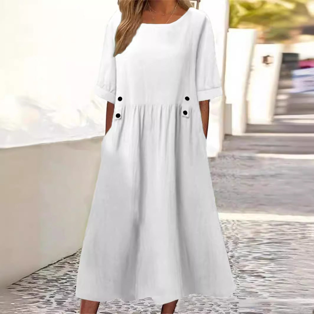 Mina | A-Line Midi Dress