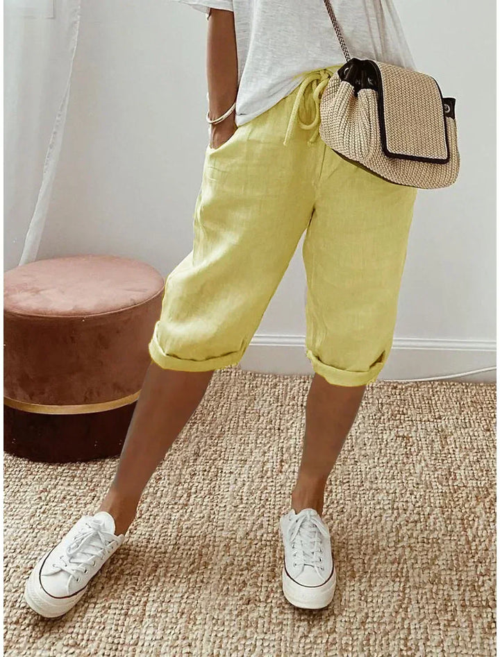 Coastal | Breezy Linen Shorts