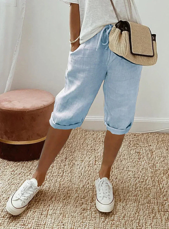 Coastal | Breezy Linen Shorts