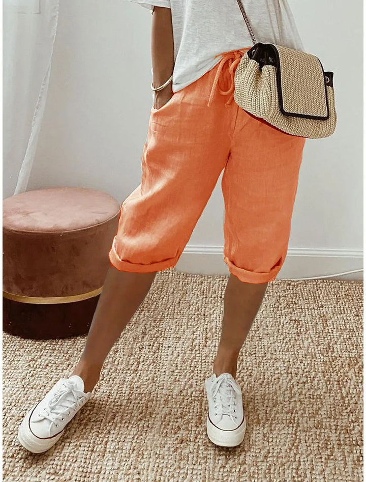 Coastal | Breezy Linen Shorts