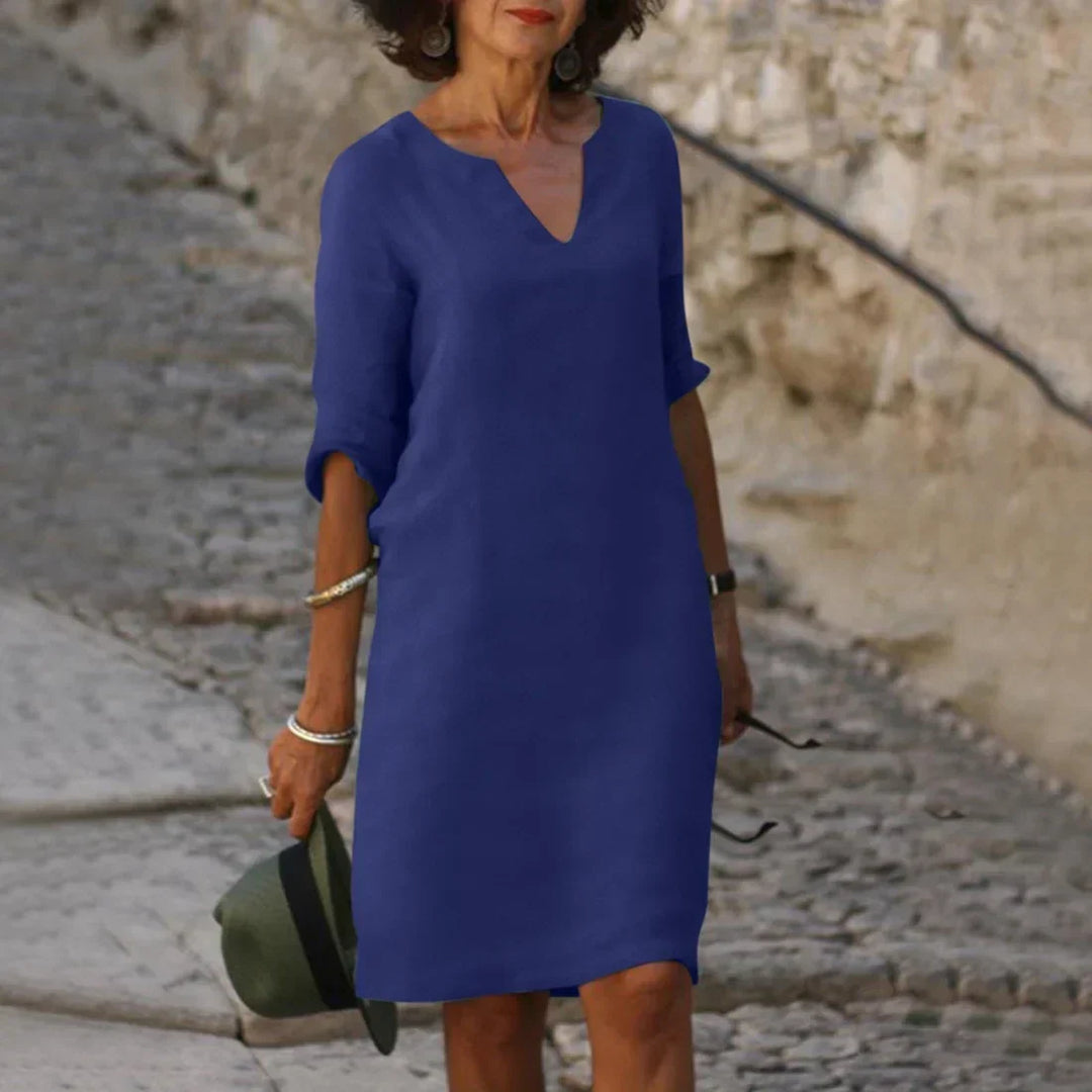 Alessia | Comfortable Linen Dress