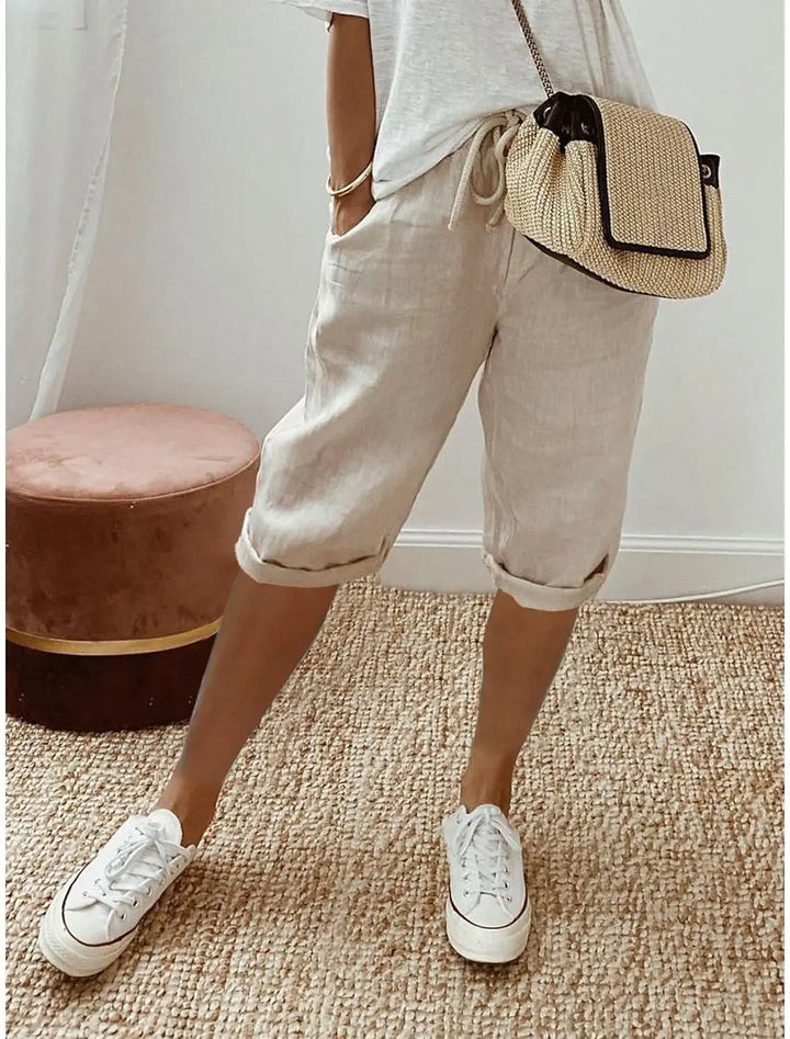Coastal | Breezy Linen Shorts