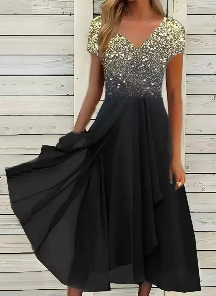 Marisol | Sparkle Evening Maxi Dress