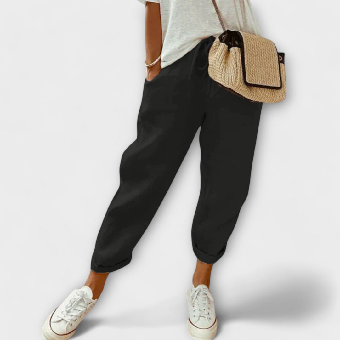 Luxe | Elegant Linen Trousers