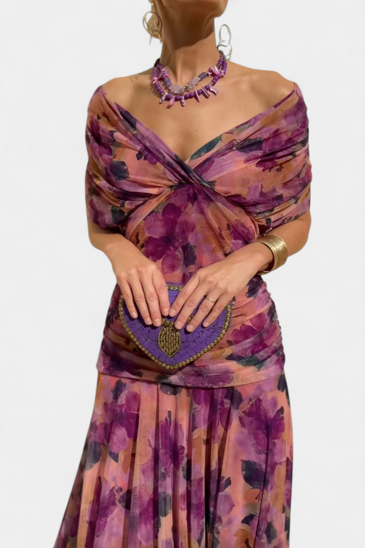 Raegan | Romantic Long Floral Dress