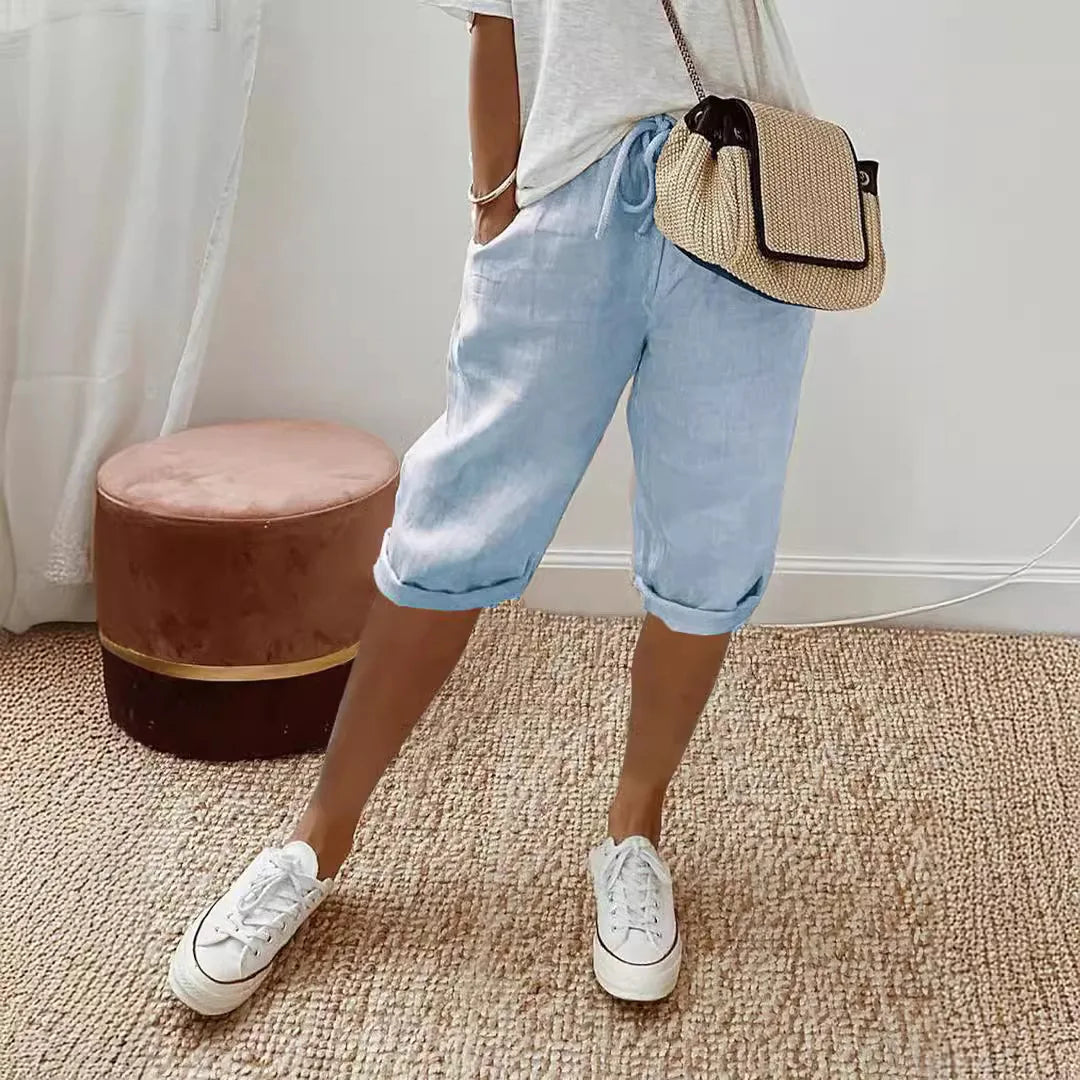 Coastal | Breezy Linen Shorts
