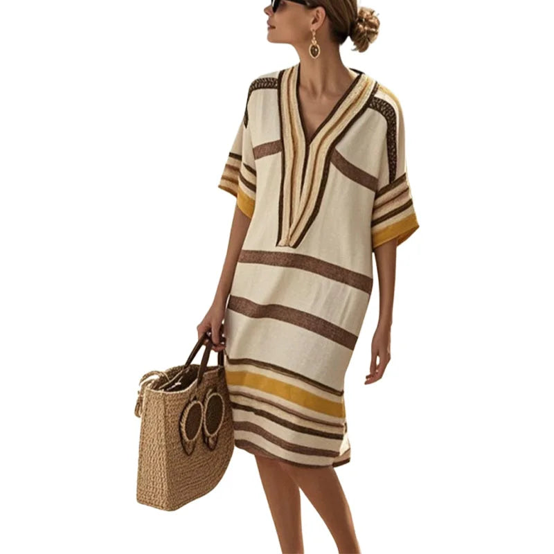 Zoe | Flowing Striped Dress
