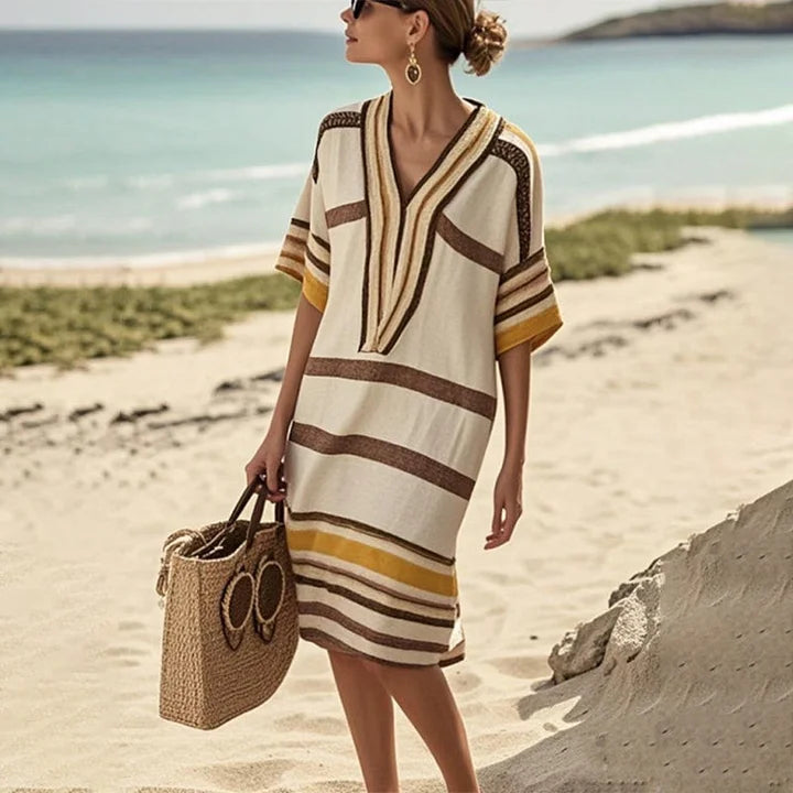 Zoe | Flowing Striped Dress