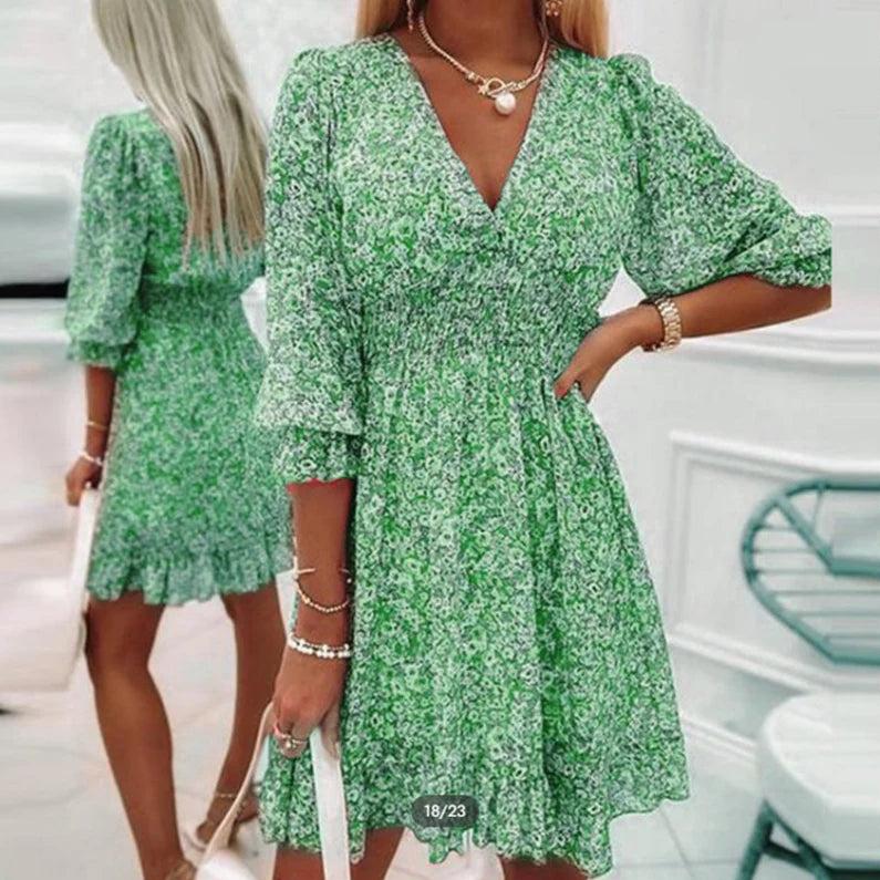 Addison | Elegant Floral Dress