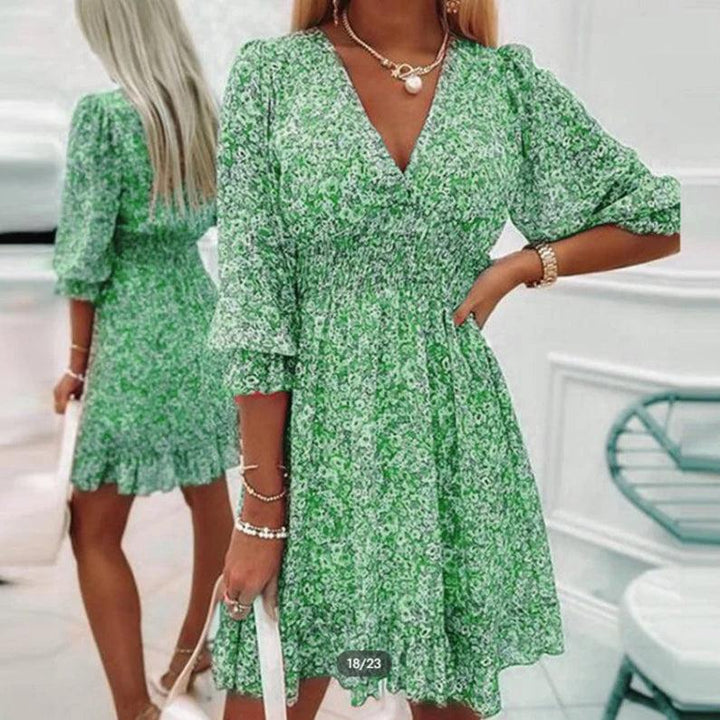 Addison | Elegant Floral Dress