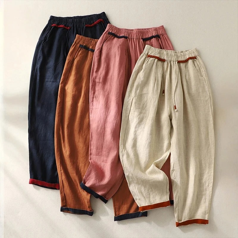 Mila | Effortless Drawstring Trousers