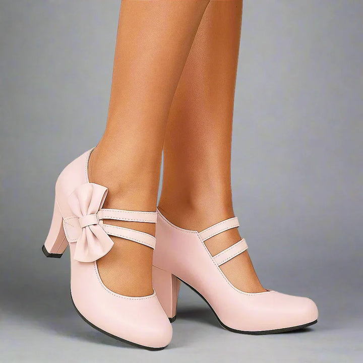 Olivia | Elegant Bow Heels