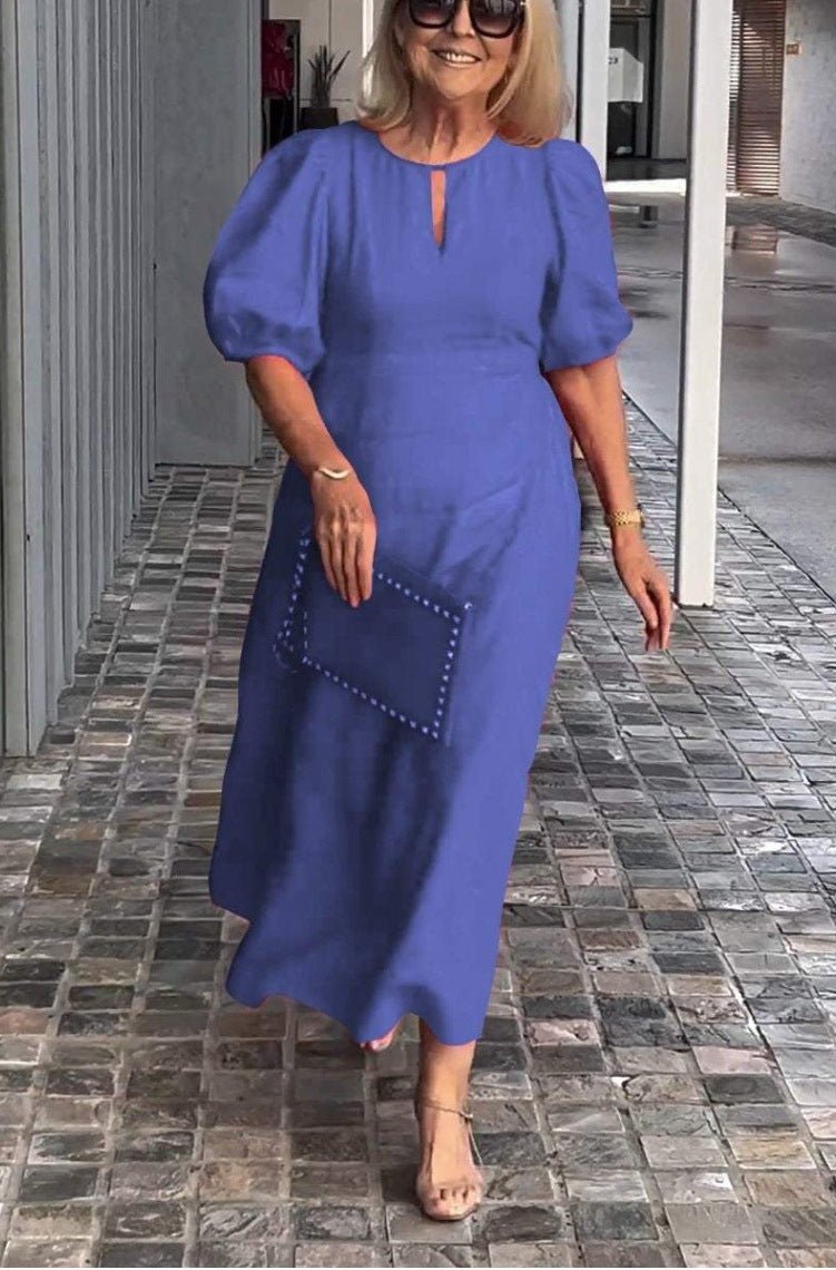 Carla | Elegant Puff-Sleeve Dress