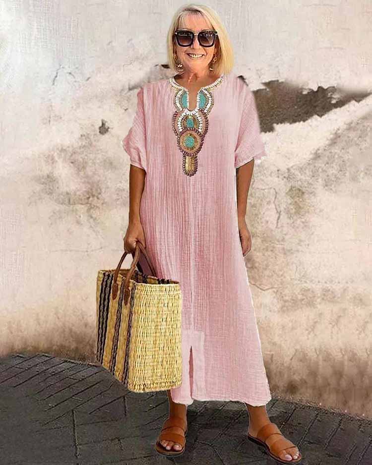 Livia | Embroidered Beauty Dress