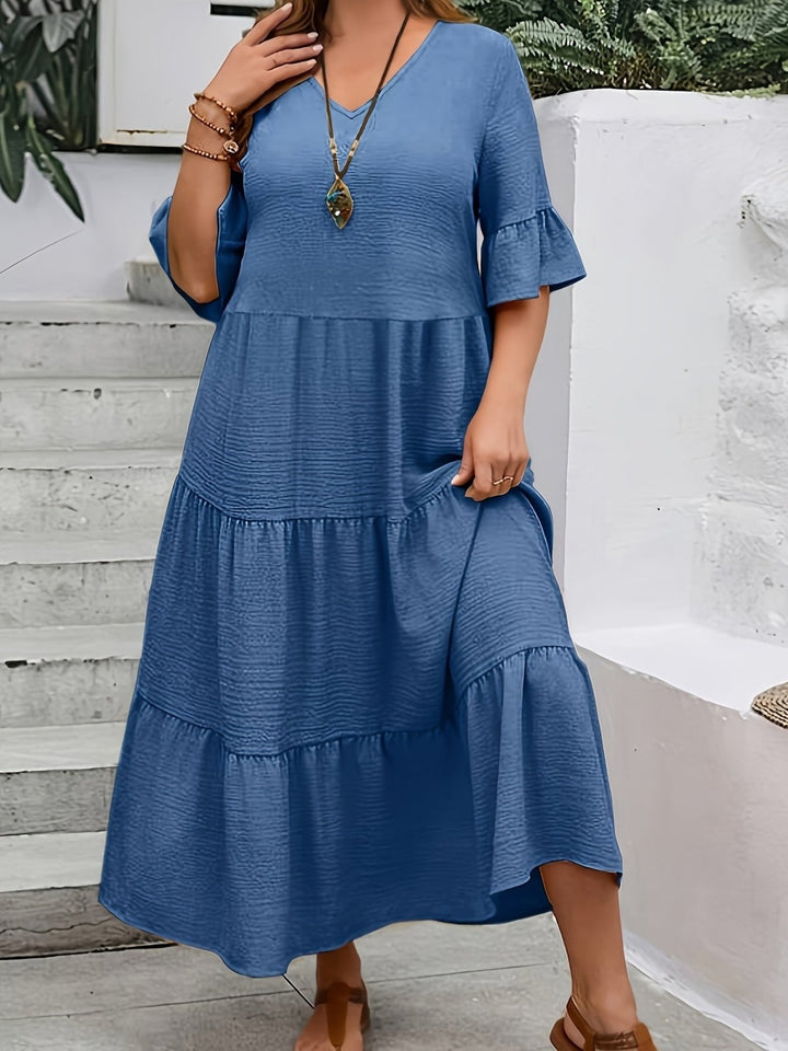Delphine | Elegant Layered Dress