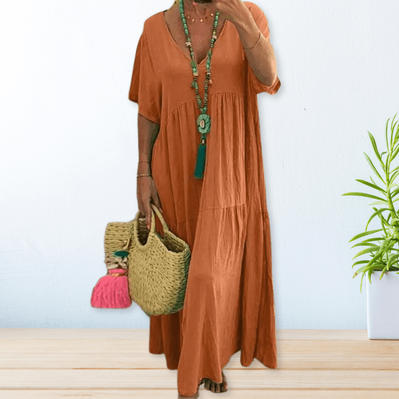 Emma | Airy Cotton-Linen Dress