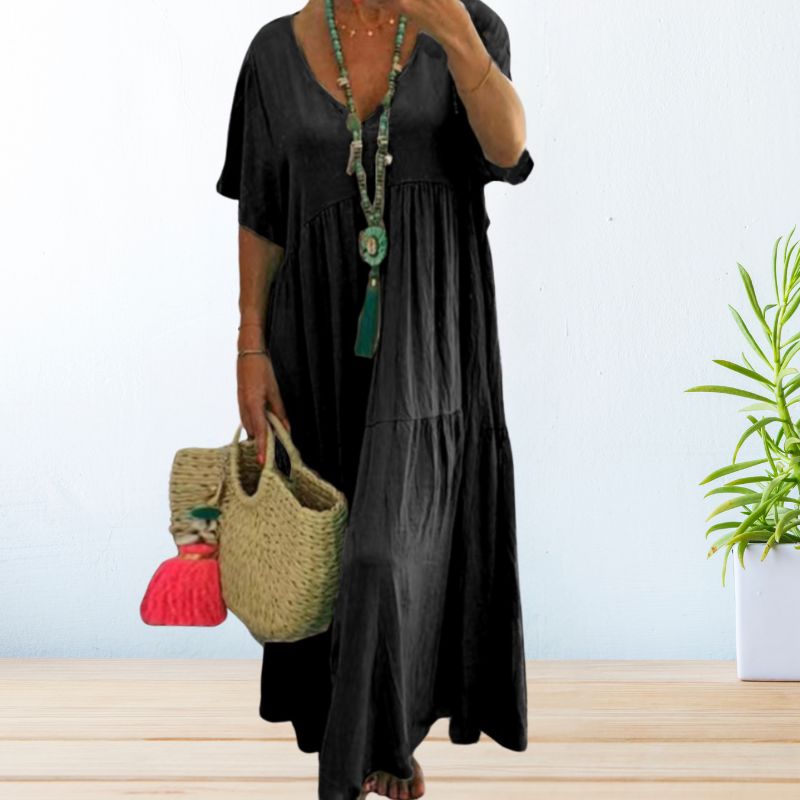 Emma | Airy Cotton-Linen Dress