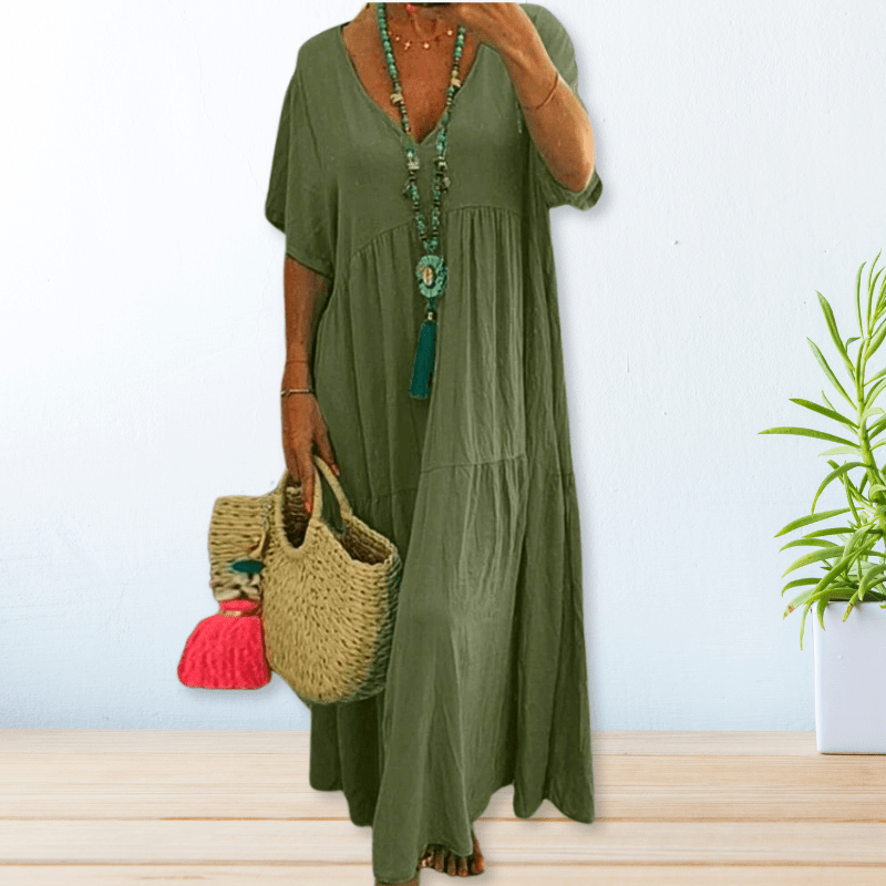 Emma | Airy Cotton-Linen Dress