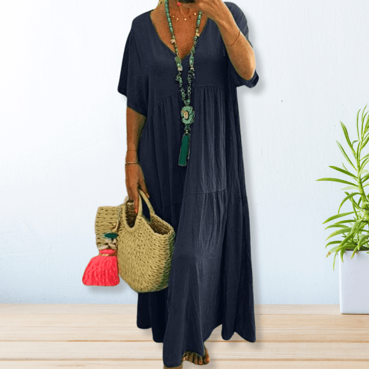 Emma | Airy Cotton-Linen Dress
