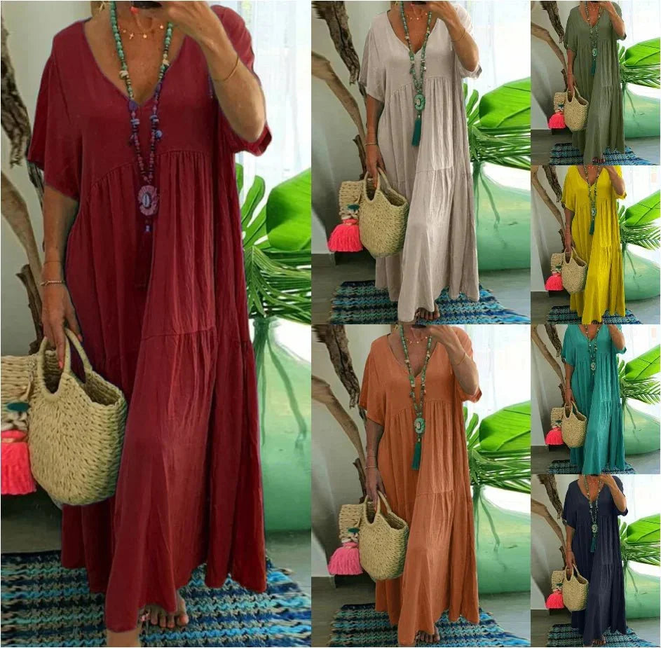 Emma | Airy Cotton-Linen Dress