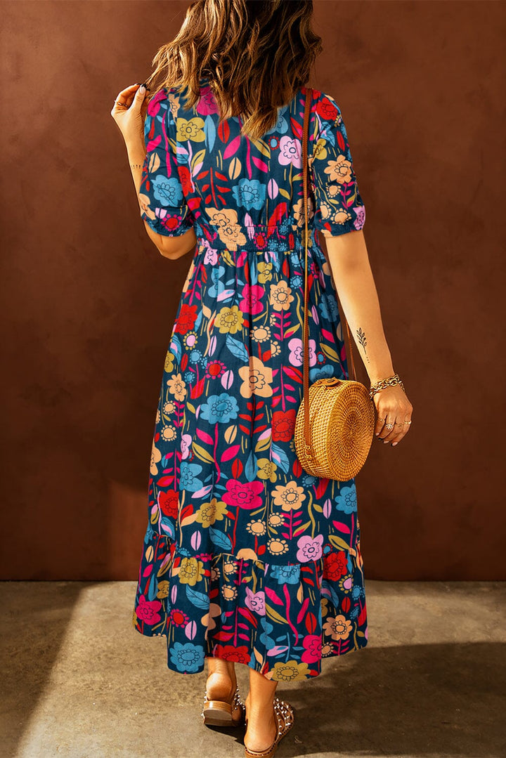 Emma | Retro Style Maxi Dress
