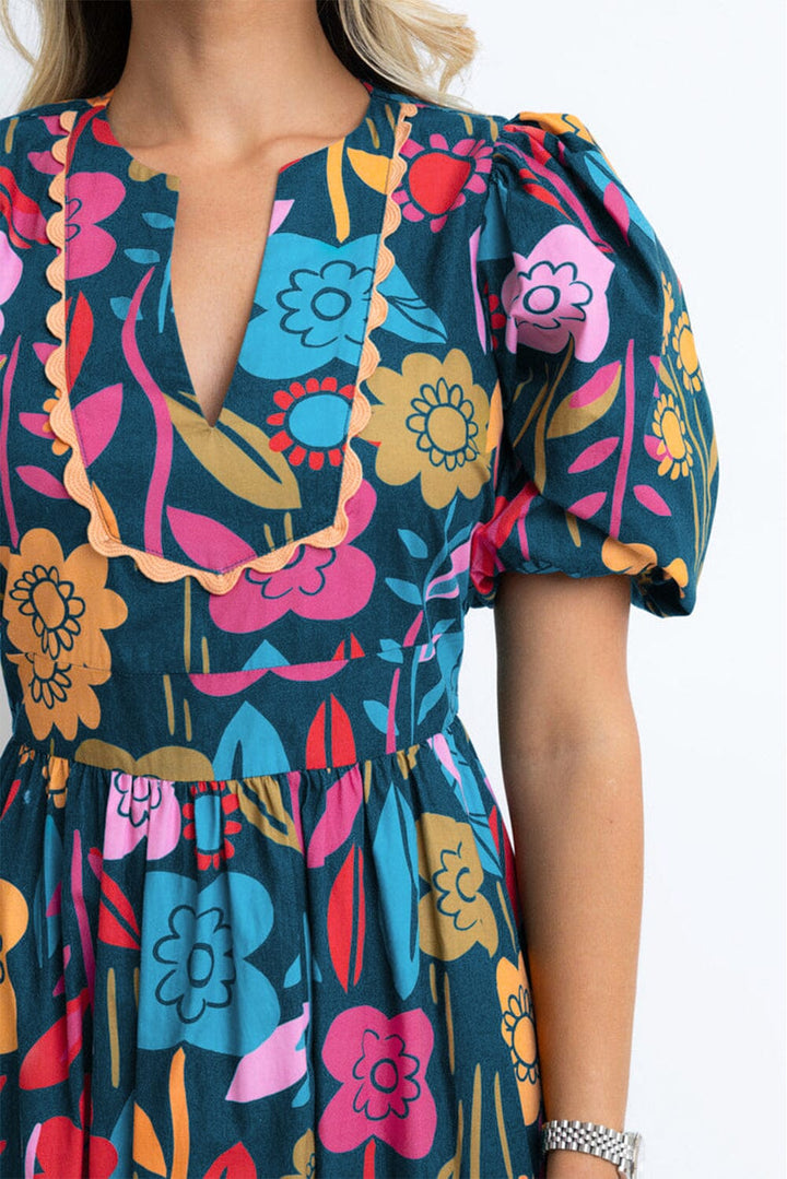 Emma | Retro Style Maxi Dress