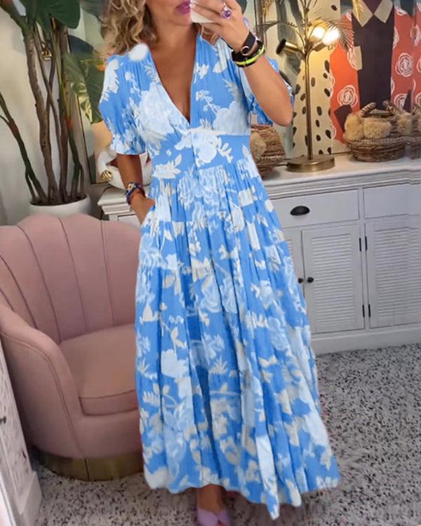 Floriana | Vibrant Floral Dress