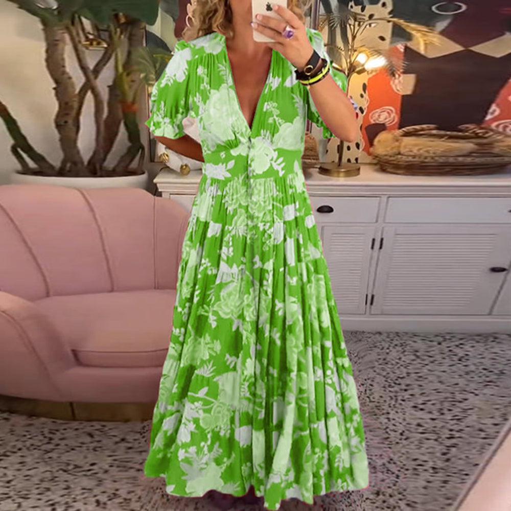 Floriana | Vibrant Floral Dress