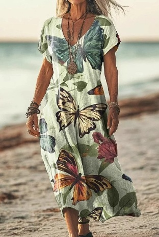 Claudia | Floral Midi Dress