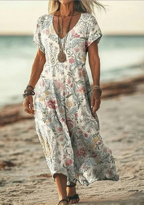 Claudia | Floral Midi Dress
