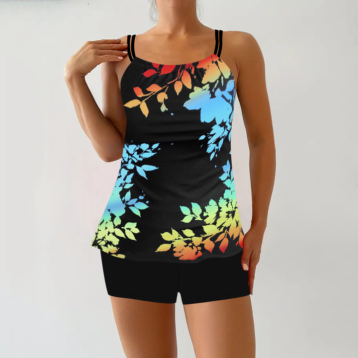 Hallie | Printed Bathing Suit Two Pieces Swimsuits