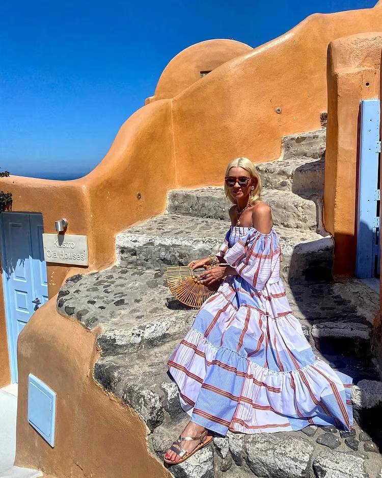 Fallon | Luxury Floral Print Maxi Dress