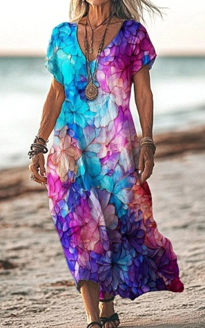 Claudia | Floral Midi Dress