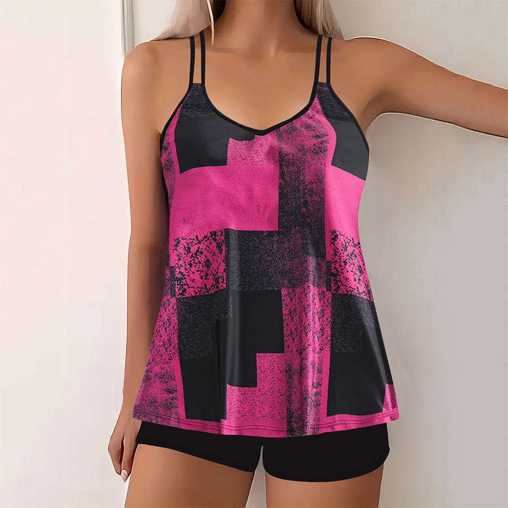 Hallie | Printed Bathing Suit Two Pieces Swimsuits