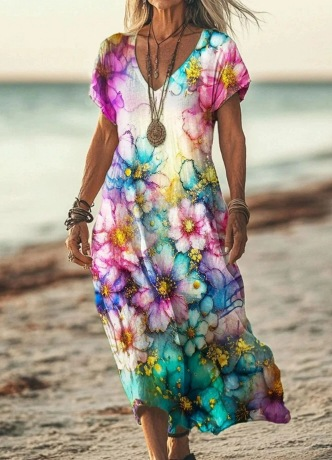 Claudia | Floral Midi Dress